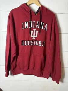 Indiana Hoosiers Sudadera con Capucha Para Hombres 2XL NCAA Baloncesto Pullover Sudadera Coliseo - Imagen 1 de 7