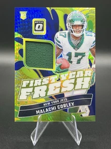 2024 Panini Donruss Optic Malachi Corley #FYF-LMY First Year Fresh Rookie Patch - Picture 1 of 2