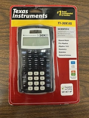 Calculadora científica Texas Instruments TI-30XIIS - ¡TOTALMENTE NUEVA! Foto 1 de 2