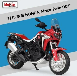 Maisto 1:18 Honda Africa Twin DCT Motorcycle Bike Model New in Box - Picture 1 of 5