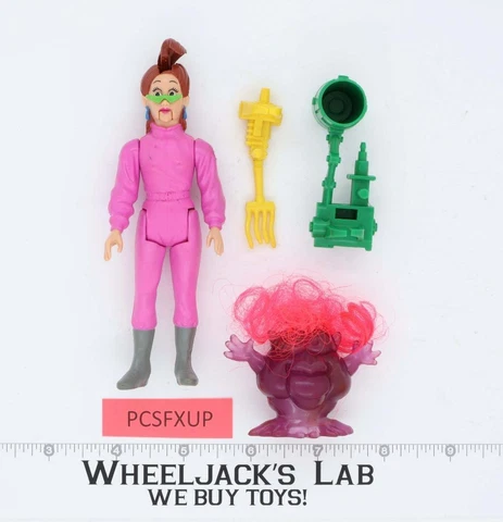 Janine Melnitz Fright Features 100% Complete The Real Ghostbusters Kenner 1987 Cover