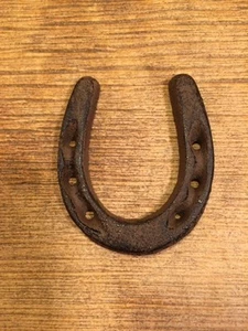 One (1) Small Horseshoe 3 3/4" tall Western Décor One (1) 05209 - Picture 1 of 18