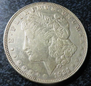 1921 Morgan Silver Dollar  BU - Picture 1 of 2