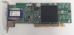 ATI Radeon 109-83400-02 AGP VGA Video Graphics Card 32MB Low Profile DPN:09N151 - Picture 1 of 4