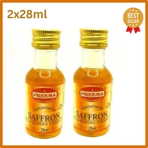 Preema Saffron Kesar Essence Flavour 2x28ml Free Shipping HerbsnSpiceit - Picture 1 of 2