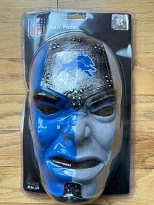 Detroit Lions Football Face Mask NFL Fanatic Fan Franklin Sport Adult New Sealed - Picture 1 of 3