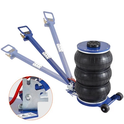 VEVOR 5 Ton/11000lbs Triple Bag Air Jack Pneumatic Car Jack w/Adjustable Handle Foto 1 de 4