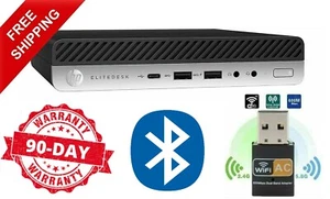 HP EliteDesk 800 G3 Pequeño Micro i5-6500T 8 GB 128 GB SSD Win10 Pro WiFi y Bluetooth - Imagen 1 de 3