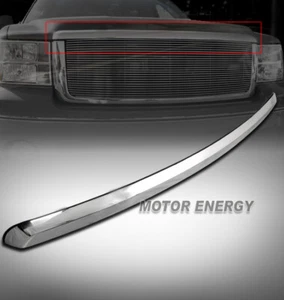 07-13 GMC SIERRA 1500/10 2500 3500 HD FRONT HOOD UPPER MOLDING TRIM CHROME NEW - Bild 1 von 4