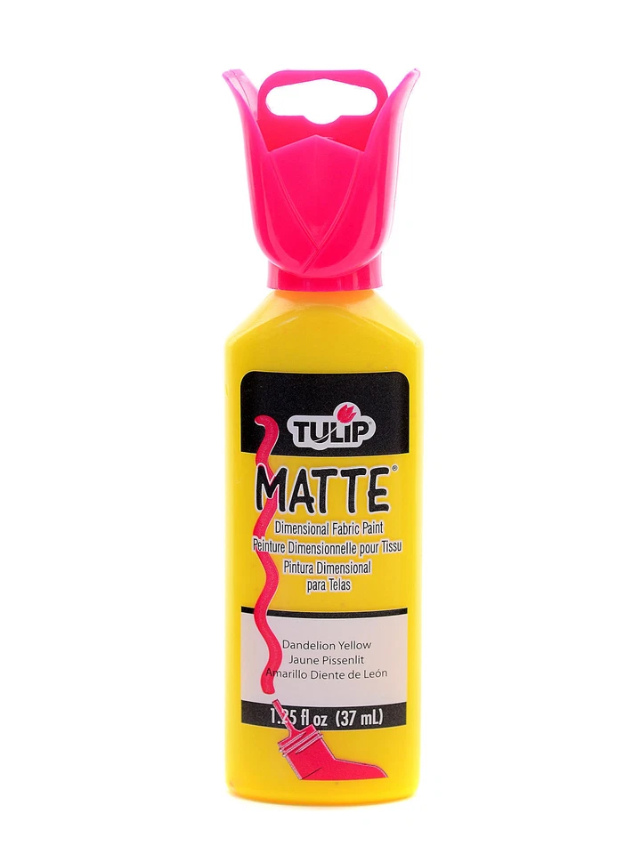 Pintura dimensional mate tulipán Foto 1 de 1
