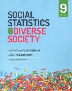 NEW Social Statistics for a Diverse Society 9th Edition BRAND NEW EXPEDITED SHIP - Picture 1 of 1