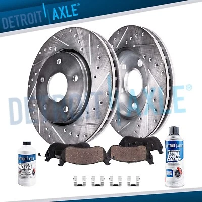 Front Brake Rotors Brake Pads for Saab 9-2x Subaru Baja Forester Impreza Legacy - Image 1 of 4