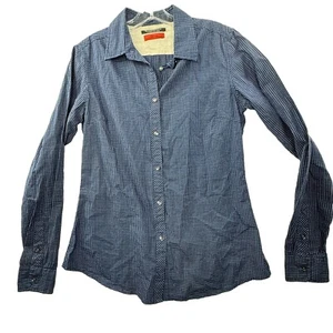 Maison Scotch 3 Womens Size L Large Button Down Shirt C’est Chic La Femme Selon - Picture 1 of 12