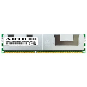 32GB PC3-14900L LRDIMM (Samsung M386B4G70DM0-CMA Equivalent) Server Memory RAM - Picture 1 of 2