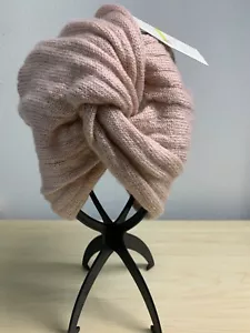 A new day knotted knit hat blush - Picture 1 of 6