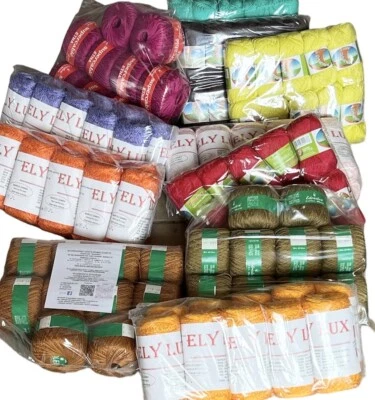 stock saldi OFFERTA SPECIALE GOMITOLI COTONE CONFEZIONI VARIE DAI UN'OCCHIATA