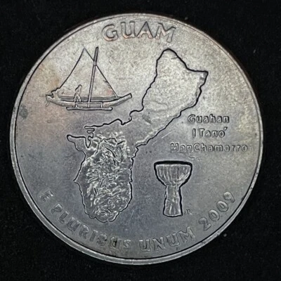 2009 D Guam, U.S Territory State Quarter. - Image 1 of 2