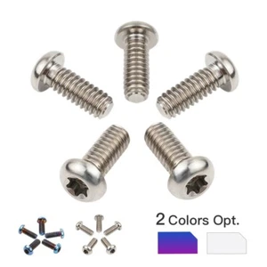 Titanium Alloy Derby Cover Bolt Screw For Harley Fat Boy FLFB FLFBS FLSTF FLSTFB - Picture 1 of 13