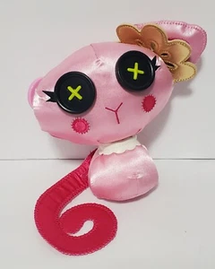 Lalaloopsy 6" Satin Pink Buttontails Kitty Cat Plush W/ Tail/Flower Ear Pet Doll - Picture 1 of 5