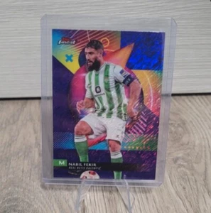 Nabil Fekir 2024 Topps Finest Champions League Purple Wave Refraktor 84/199 - Zdjęcie 1 z 1