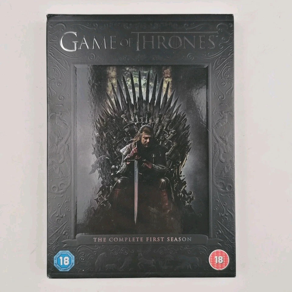 Game of Thrones The Complete First Season 1 DVD Box Set (2014) Region 2 - Image 1 of 4