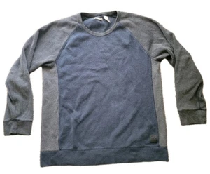DKNY Jeans Men's Sweatshirt Long Sleeve Pullover Sweatshirt Sz.XXL Blue Gray - Picture 1 of 11