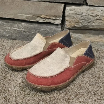 Zapatos de lona Tony Lama para mujer talla 8,5 multicolor cómodos sin cordones Foto 1 de 4