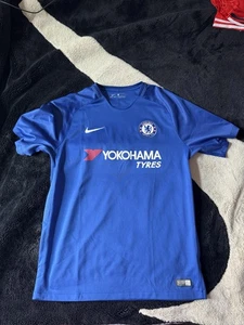 Authentic Nike Chelsea Jersey 2017-18 Soccer Home Football Men’s Size L - Picture 1 of 4