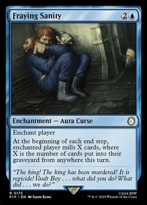 x1 Fraying Sanity R MTG Universes Beyond: Fallout M/NM, English - Picture 1 of 1