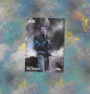2025 Topps Star Wars Chrome Arvel Skeen #4 Base - Picture 1 of 2