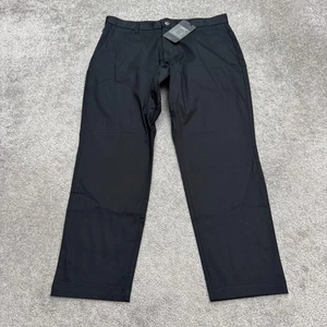 Pantalones chinos Fabletics Classic The High Side para hombre 34x30 negros elásticos en 4 vías nuevos con etiquetas - Imagen 1 de 18