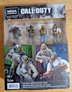 Mega Construx Call Of Duty Black Series Tactical Infiltration Team Figure Set - Picture 1 of 6