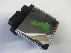 Classic Rover Mini Cooper MPI Relay Module Top Cover Stainless Steel Different! - Picture 1 of 6