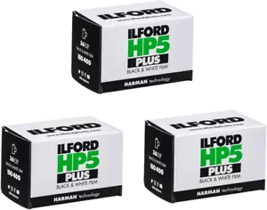 1574577 HP5 Plus, Black and White Print Film, 35 Mm, ISO 400, 36 Exposures (Pack - Picture 1 of 3