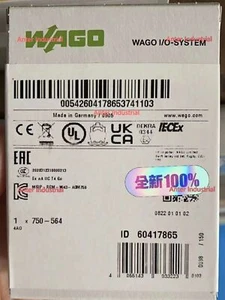New WAGO 750-564 modular With box #AT - Picture 1 of 2
