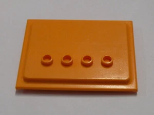 Lego 1 x Medium Orange Scala Wall Panel 5 x6 with 4 Studs set 3117 3118 ref 6836 - Foto 1 di 1
