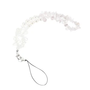 Pearl Lanyard Id Badge Id Badge Holder Necklace Cell Phone Lanyard - Photo 1 sur 12