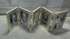 Telaio pieghevole spazzolato Carr. 5 Cerniere 2,5” x 3,5”. - Foto 1 di 2
