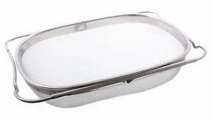 Edelstahl Sieb ausziehbar für Spüle Küchensieb Seiher Edelstahsieb Abtropfsieb - Bild 1 von 1