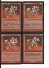 MTG: FLOWSTONE STRIKE Nemesis COMMON; played, Excellent condition x4