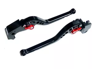 KAWASAKI ZX6R - 636 2019-2024 LONG BRAKE AND CLUTCH LEVERS SET ROAD TRACK - Picture 1 of 9