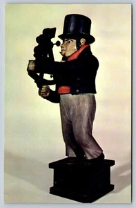 New Bedford MA- Massachusetts, Whaling Museum, The Navigator, Chrome Postcard - Picture 1 of 2