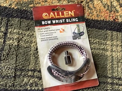 Eslinga y guante de muñeca con arco trenzado Allen Company Foto 1 de 2