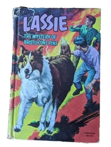 Lassie The Mystery of Bristlecone Pine, 1967 ed. hardback, Frazee, Western Pub. - Picture 1 of 3