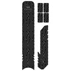 Anti Scratch Carbon Fiber Texture Sticker Set for Mountain and Road Bikes