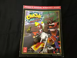 Crash Bandicoot : Warped Prima's Official Strategy Guide. PS1. 1998. VG - Picture 1 of 12