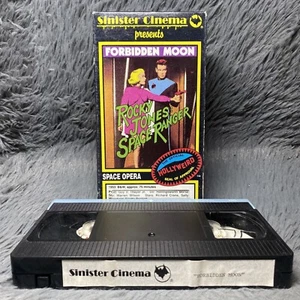 Sinister Cinema Presents Forbidden Moon Rocky Jones Space Ranger VHS Tape RARE - Picture 1 of 7