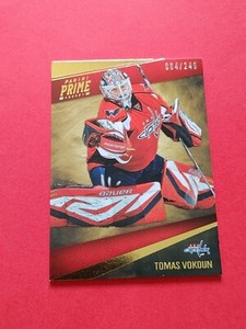 2012-13 Panini Prime Hockey #96 Tomas Vokoun #/249 Washington Capitals 