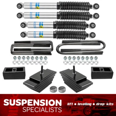 3" Front 2" Rear Lift Kit w/ Bilstein Shocks For 2000-2005 Ford Excursion 4X4 Foto 1 de 4
