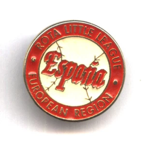 ROTA LITTLE LEAGUE BASEBALL pin European Region Espania SPAIN - Picture 1 of 2
